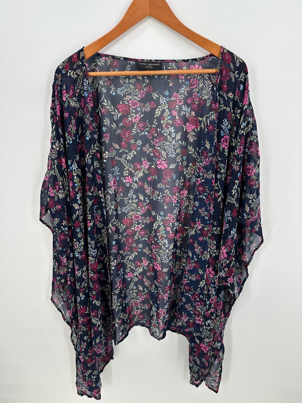LANE BRYANT Floral Kimono // One Size